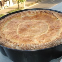 Amerikai almás pite