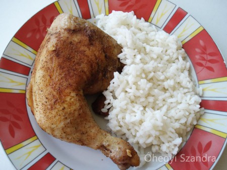 Rizzsel lehet jing és jang mintára tálalni, csak ez ne utólag jusson eszembe máskor